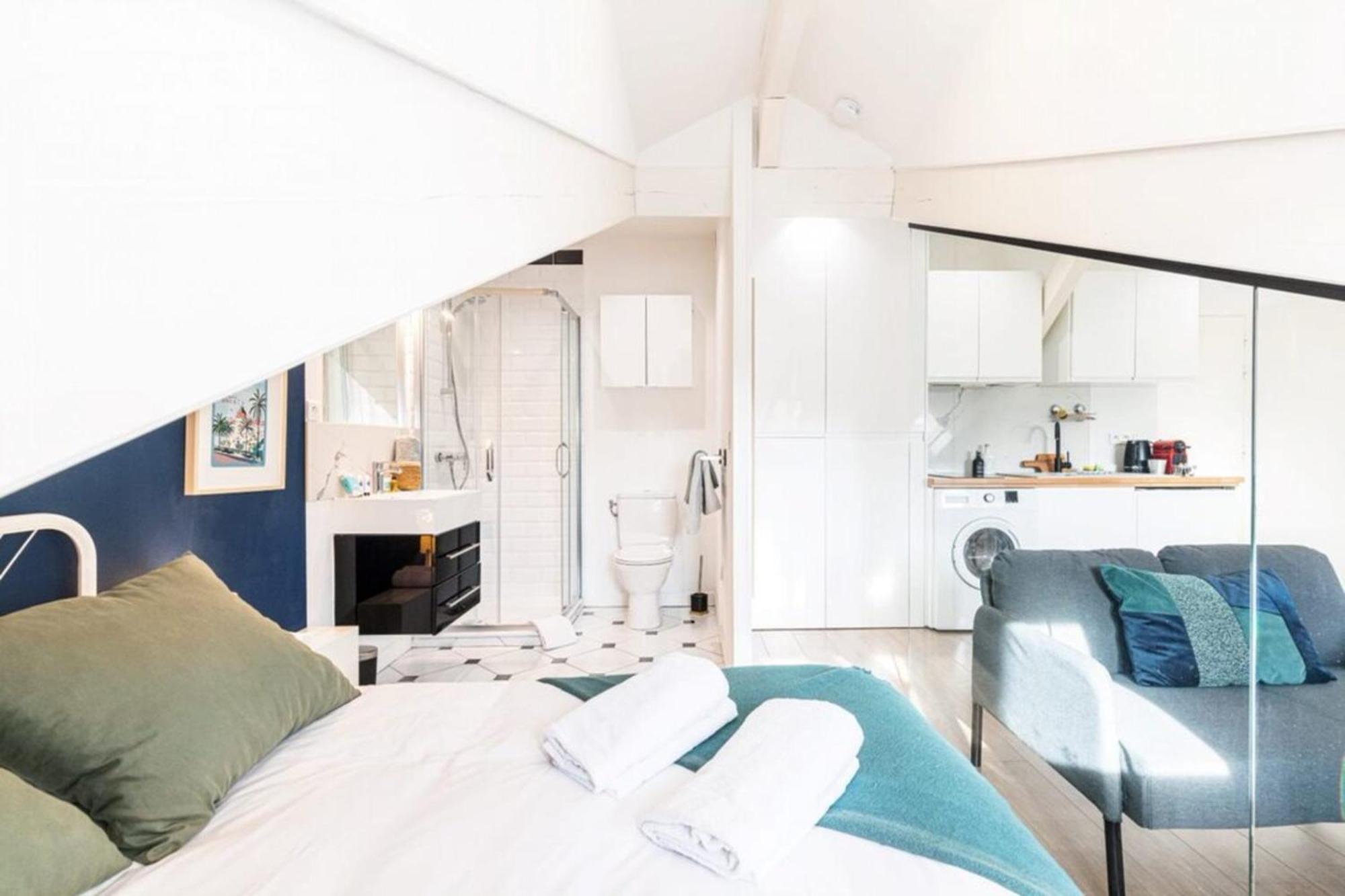 Deroulede - Superb Studio Suite W Ac Downtown Nice Extérieur photo