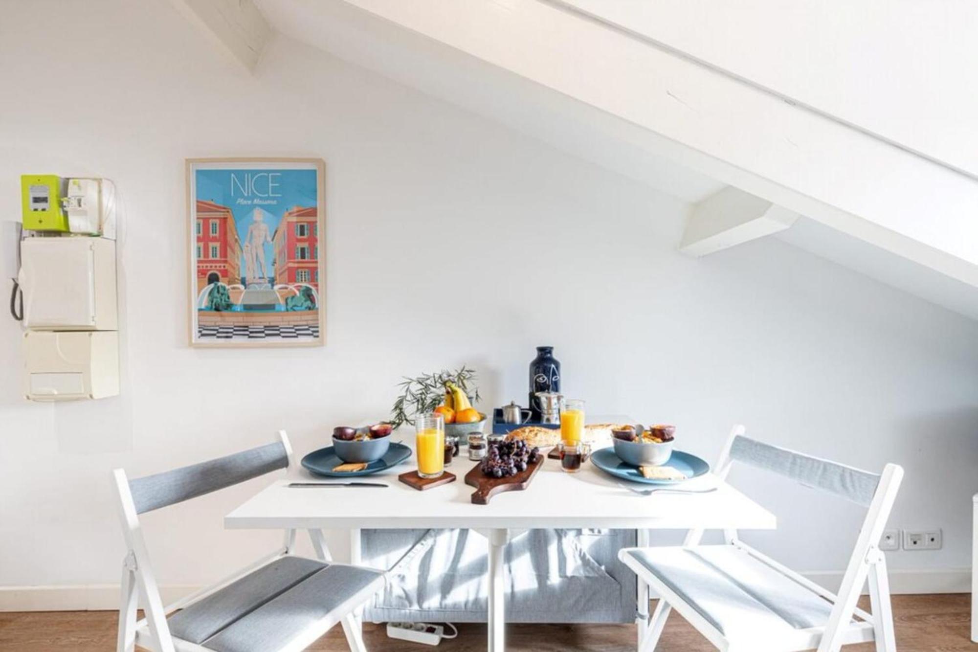 Deroulede - Superb Studio Suite W Ac Downtown Nice Extérieur photo